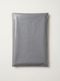 Cepsiz Gri Kargo Poşeti 24x30+5